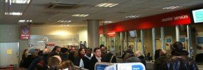 Post office queue